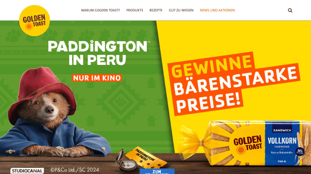 KOOPERATION
ZUM PADDINGTON-
FILMSTART